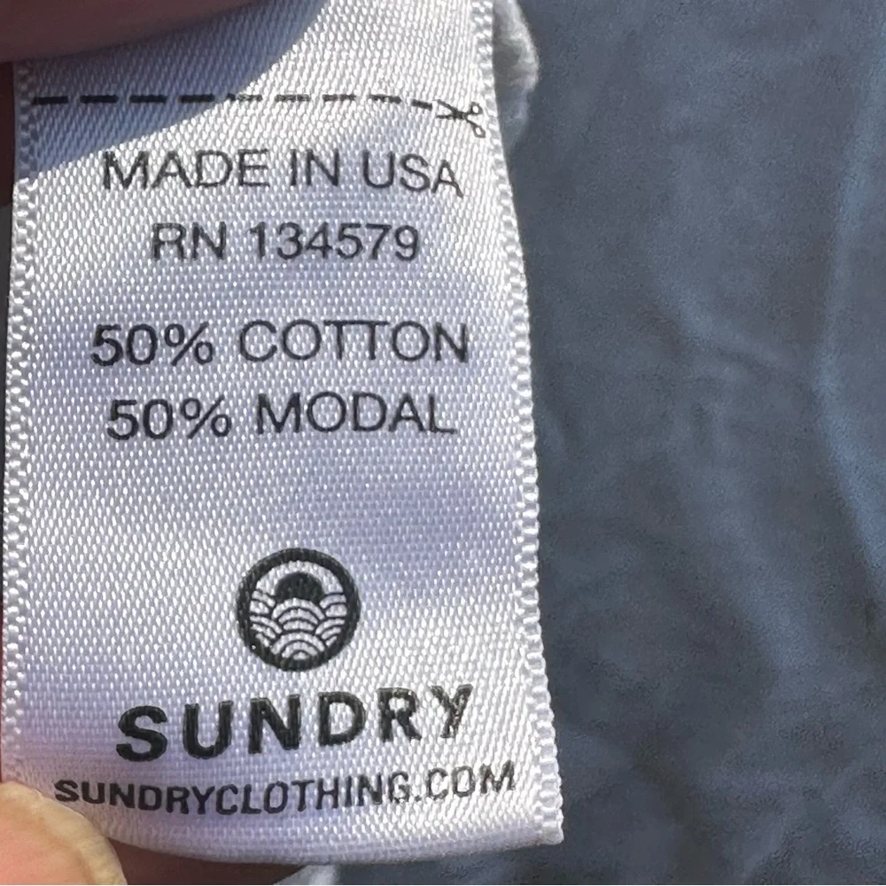 Sundry Sz Always Late Tee - Picture 5 of 6